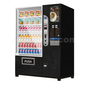 Thương Mại Tự Động Thẻ Hoạt Động Coin Vận Hành Tươi Sử Dụng Robot Iced Tea Espresso Pod Cà Phê Nóng Máy Bán Hàng Tự Động