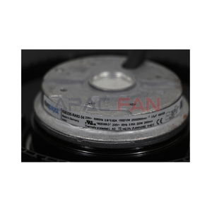 Ventilador Centrífugo de Curva Inversa R2E225-RA92-34, Impulsor de 225 mm, 2600 RPM, 765.2 CFM, 225 W, 230 V CA, IP44, Rodamiento de Bolas, Soplador Industrial - Product Image 3