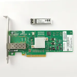 HPE 81B HBA 8GB PCI-E 2.0 X8 TO FIBRE CHANNEL FC ( 1 ) SINGLE SFP TRANSCEIVER SLOT HOST BUS ADAPTER (571520-002)