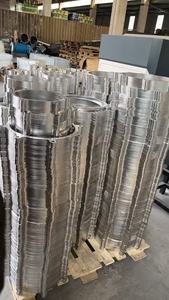 bibo High Efficiency <b>Screw</b> Press Moving Rings Dewatering Fixed Ring Machine Core Component with Moving Rings Sludge Dewatering - Product Image 5