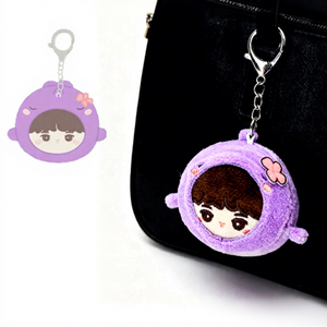 OEM ODM Personnalisé Mignon Manga Anime Peluche Porte-clés Jouets Pendentif Poupée Juguetes Mini Boîte Mystère en Peluche TPE 12cm Joy Foundation - Product Image 1