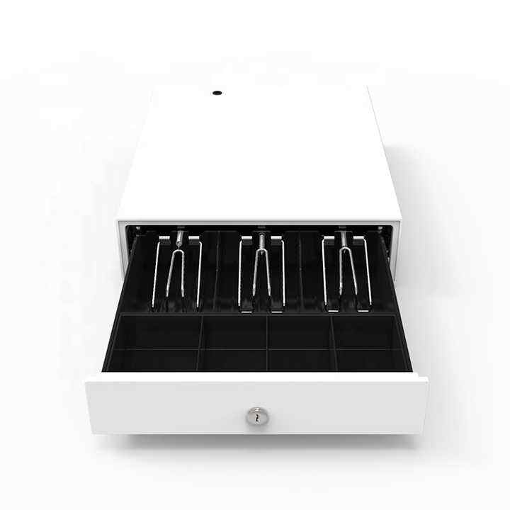 High Quality Black Top Selling Cash Drawer for POS Terminal with 4 Bill 5 Bill Mini Cash Drawer with RJ11