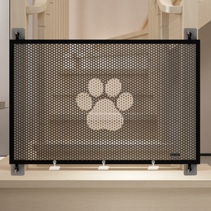 Anti Bottom Drill Pet Gate <b>Fence</b> <b>Dog</b> Isolation Net Portable <b>Folding</b> Cat <b>Dog</b> Barrier <b>Fence</b> Perforation Free - Product Image 2