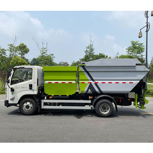 Camión de Basura Autocargable con Cajas Delanteras y Traseras Independientes de 2m³ Delantera y 5m³ Trasera para la Recolección y Transporte de Residuos - Product Image 5