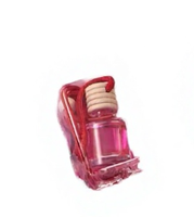 Diffuseur de parfum portable pour voiture, en forme de bouteille en verre, désodorisant longue durée, vente en gros
