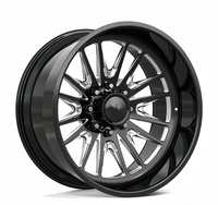 Rines HZH de Aleación de Aluminio Forjado de 20, 22, 24, 26 y 28 Pulgadas para Camionetas y SUV, Todoterreno, Estilo American Force, para Sierra 1500, 2500, Ford 150