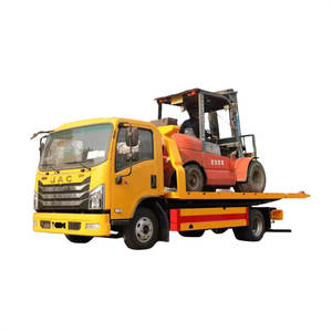 รถยกหนัก JAC 10 ตัน 4x2 แบบพื้นเรียบสำหรับขายในอเมริกาใต้ - Product Image 1