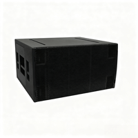Subwoofer puissant SXH218, double subwoofer passif de 18 pouces, système de sonorisation professionnel pour scène