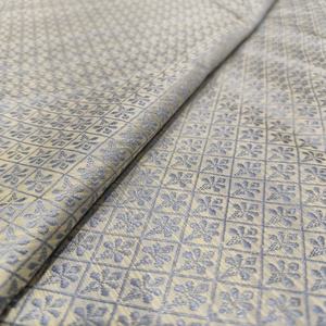 Tela de Seda Cruda de Poliéster Tejida Gris de Lujo, Textil de Textura Premium, Ligera, para Confección de Prendas de Moda, Vestidos, Acolchados, Costura y Manualidades - Product Image 1