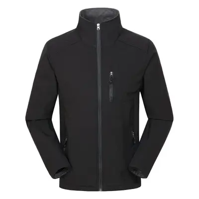 Özel lacivert açık yüksek kaliteli rüzgar geçirmez toptan oyalamak logosu erkek Softshell ceket