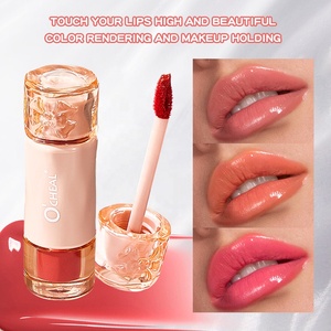 O'CHEAL Cute <b>Lip</b> Gloss Waterproof Long-lasting Moisturizing Smooth Volumizing Plumping Herbal CE Certified Mirror Liquid - Product Image 2