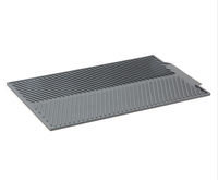 Tapis de séchage de vaisselle en silicone pour cuisine Tapis d'égouttage antidérapant pour comptoir Tapis d'égouttage pour vaisselle