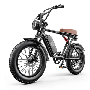 Vélo électrique C-91 à pneus larges, prix usine, livraison mondiale, nouvelle arrivée, vélo électrique E-moko. - Product Image 1