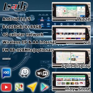 12,3 pulgadas Android Carplay Android Auto pantalla para Lexus ES ES350 ES300h ES250 2018-2021 con navegación GPS por Lsailt - Product Image 4