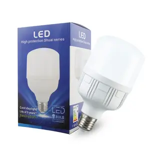 Hotsale 3w 5w 7w 9w 12w 15w 18w 22w B22/E27 lampadina LED a forma di T lampadine a LED con risparmio energetico
