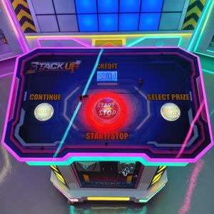 Máquina de juego de entretenimiento para interiores que funciona con monedas, bloque de apilamiento de <span class=keywords><strong>suerte</strong></span> y acción para regalos y loterías - Product Image 5