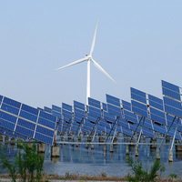 Générateur d'énergie solaire hybride éolienne 5kw système d'éolienne solaire 20 kw avec batterie lifepo4