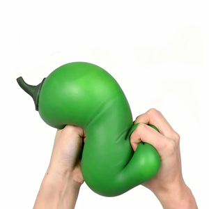 Jouet anti-stress géant en TPR en forme de piment, le plus vendu, jouet élastique rempli pour soulager l'anxiété, pour enfants et adultes - Product Image 3
