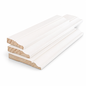Plinthe en bois massif MDF imperméable blanc <span class=keywords><strong>moderne</strong></span> en pin à jointures, idéale pour les hôtels (vente en gros) - Product Image 3