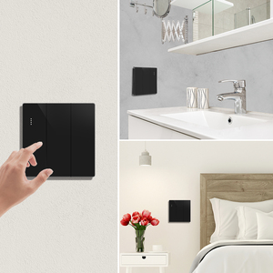 Cnbingo bán chạy nhất tuya EU/UK tiêu chuẩn 3 gang Wifi không có trung tính 220V không dây thông minh push button chuyển - Product Image 4
