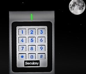 Teclado de metal W26 Wiegand RFID Lector de <span class=keywords><strong>control</strong></span> de acceso independiente - Product Image 3