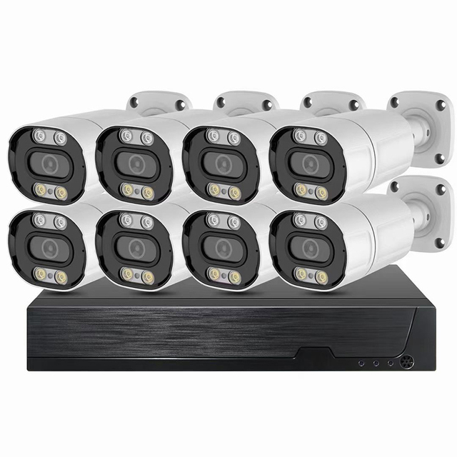 Cctv Ip Camera Security Cctv Full Hd 1080P Home Nvr System Dome Camera H.265 Wide Angle Wifi Cctv Camera and Nvr