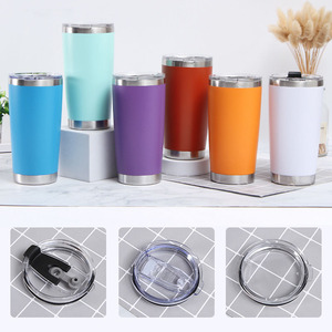 Vaso Térmico de Viaje para Auto de 16 oz, con Aislamiento de Plástico y Recubrimiento en Polvo, con Tapa, Personalizable con Logotipo, Venta al Por Mayor de Fábrica, EE. UU. - Product Image 5