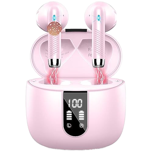 Muestra <span class=keywords><strong>gratis</strong></span> 40Hrs Playtime Mini auriculares inalámbricos HiFi estéreo HD micrófono reducción de ruido Bluetooth 5,3 auricular impermeable - Product Image 1