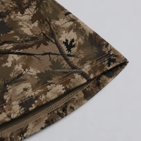 T-shirt en coton pour homme à col rond, motif feuillage d'automne, 100 % coton, uni, vente en gros