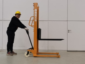 Apilador de carretilla elevadora <span class=keywords><strong>manual</strong></span>, apilador hidráulico, elevador hidráulico directo de fábrica - Product Image 5