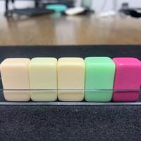 GY 4 pièces Règle de Mahjong en acrylique en forme de U, mini support de tuiles portable, accessoires de jeu pour voyage et dortoir, modèle emballé en boîte en carton
