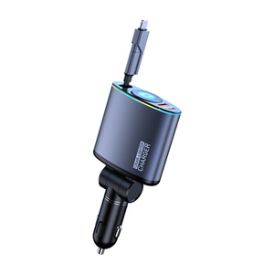 Cargador de Coche Universal OLIVER con Cable Telescópico, Carga Súper Rápida, <span class=keywords><strong>USB</strong></span> Tipo-<span class=keywords><strong>C</strong></span>, Adaptador para Huawei y <span class=keywords><strong>Apple</strong></span> - Product Image 5