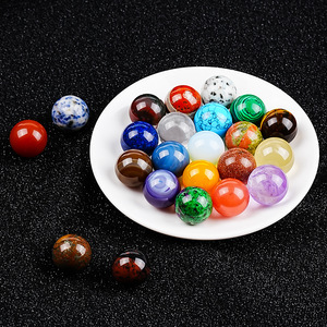 Juego de 9 Bolas de Cristal de Ágata de Jade de 16 mm, Adornos de Piedras Preciosas, Combinación de los Nueve Planetas, Ciencia para Niños, Venta al Por Mayor - Product Image 3
