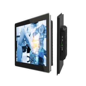 Wells Industrial Application Desktop VESA 75 100 Tablet Vandal Proof Computer 17 <strong>Inch</strong> Widescreen Touch Screen Monitor - Product Image 1