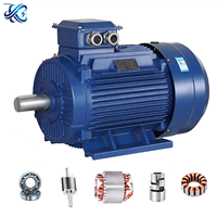 Moteur asynchrone triphasé à induction série YE3 IE3 à haut rendement, moteur AC à très haute efficacité