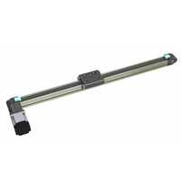 Mesa de movimiento lineal HFB45, estándar europeo, doble eje, motor de 400W, carrera de 6000mm, velocidad de 1500mm/s, capacidad de carga de 15kg