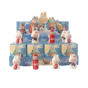 ของเล่นพลาสติกแฟชั่นสำหรับเด็ก ลายโค้ก ผ้าฟล็อกกิ้ง ของตกแต่งเล็กๆ พร้อมกล่องสุ่มและแผงขายของบับเบิ้ลมาร์ท - Product Image 5