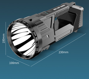 Mới Xách Tay Sáng Xhp70 Có Thể Sạc Lại <span class=keywords><strong>LED</strong></span> Khẩn Cấp Đèn Pin <span class=keywords><strong>Torch</strong></span> Ánh Sáng Dài Phạm Vi Năng Lượng Mặt Trời Tìm Kiếm Ánh Sáng Cho Săn Bắn - Product Image 3
