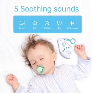 Máquina de sonido portátil <span class=keywords><strong>para</strong></span> <span class=keywords><strong>dormir</strong></span> Bebé personalizable Material ABS Función de luz Cierre de botón Ruido blanco Electrónica de consumo - Product Image 2