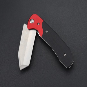 Coltello pieghevole unico <span class=keywords><strong>coltelli</strong></span> da tasca G10 manico in alluminio parziale strumento manuale EDC con Clip da cintura Design personalizzato pratico e durevole - Product Image 4