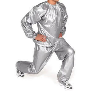 PVC uomo donna tuta <span class=keywords><strong>Sauna</strong></span> esercizio perdita di peso esercizio esercizio dimagrante <span class=keywords><strong>palestra</strong></span> Fitness allenamento Antirip sport impermeabile tuta <span class=keywords><strong>Sauna</strong></span> tuta - Product Image 2