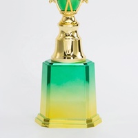Estatuilla de Jugador de Béisbol Estilo Arte Popular de Bajo Costo, Adorno Dorado para Trofeos, Premios y Recuerdos Personalizables GD15