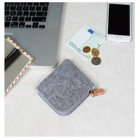 Portefeuille court rétro unisexe en promotion, sac fait main, porte-monnaie étudiant, pochette de rangement moderne