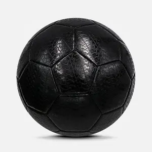 Pallone da calcio cucito a macchina resistente all'acqua resistente all'acqua resistente all'acqua della superficie della gomma del PVC di dimensione 5 di Futbol