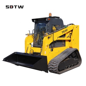 El más barato 140HP 4800kg <span class=keywords><strong>TS140</strong></span> mini MINICARGADORA barredora Weichai Deutz soporte de motor en cargadora sobre orugas - Product Image 4