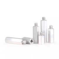 Aluminum Alloy Single-Head Hexagonal Stud M3M6 Fastener Support Isolation Column Chassis Motherboard Column Screw Connection MD