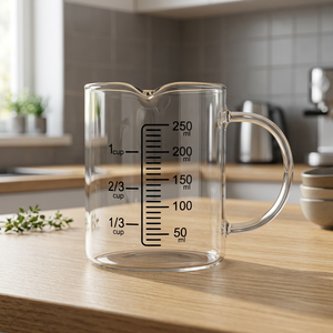 Vaso de Vidrio Borosilicato Transparente Triviwat P002-37-00-J de 1000 ml para Uso en Laboratorio, OEM Disponible, 1 Año de Garantía - Product Image 1