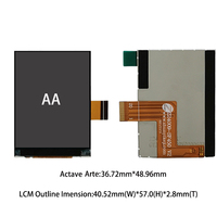 Nouvel arrivage Zhunyi Technology : Écran LCD 2,4 pouces 240x320 avec interface SPI MIPI et angle IPS pour télécommande intelligente