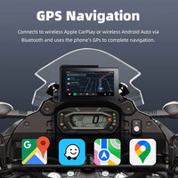 5,5 "Mejor navegación de motocicleta para BMW Navegación Motocicleta Carplay Mejor motocicleta Gps Unidad Motocicleta Sat Nav Impermeable