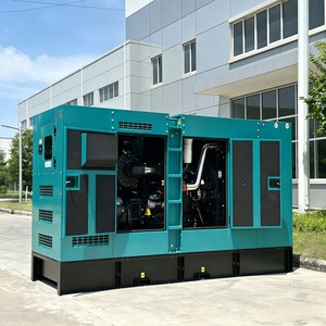 Générateur diesel insonorisé 120KW 300KVA à démarrage automatique, refroidissement par <span class=keywords><strong>eau</strong></span>, pour usines, avec chaîne d'approvisionnement mondiale stable - Product Image 1